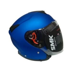 SMK Casco Semi Integral Gtj Solid Azul Ma500